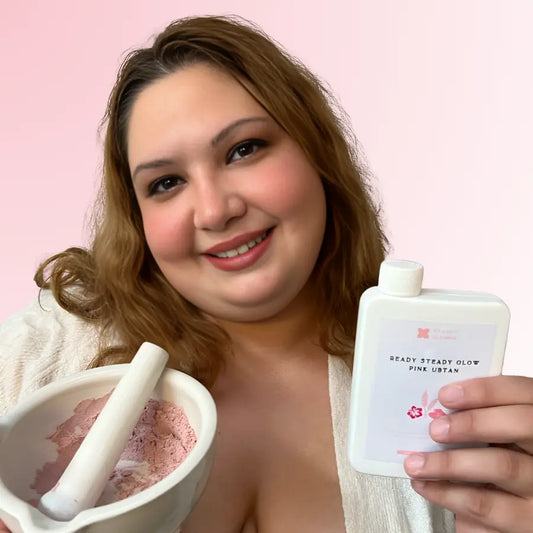 Pink Ubtan | Vegan Powder Cleanser & Face Mask