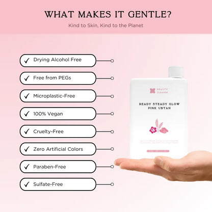 Pink Ubtan | Vegan Powder Cleanser & Face Mask