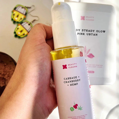 Superfood Cleansing Oil & Makeup Remover | Cabbage + Cranberry