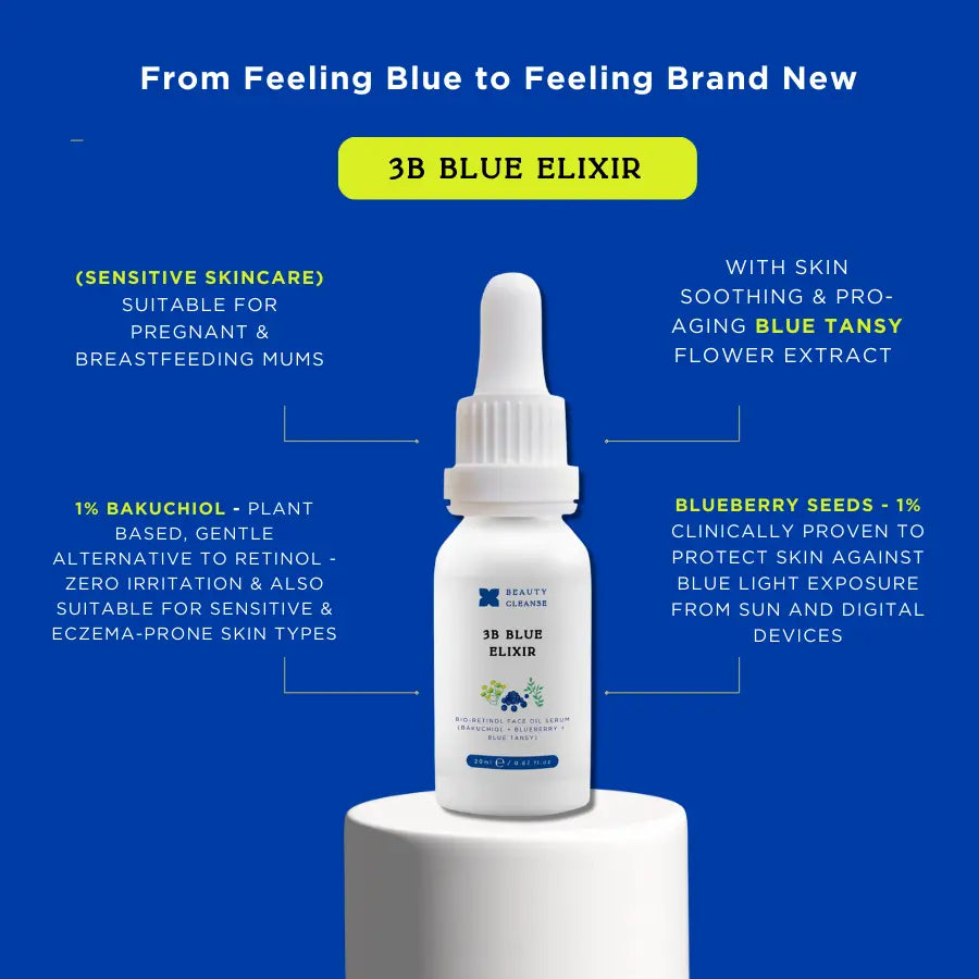 3B Blue Elixir Bio-Retinol Face Serum